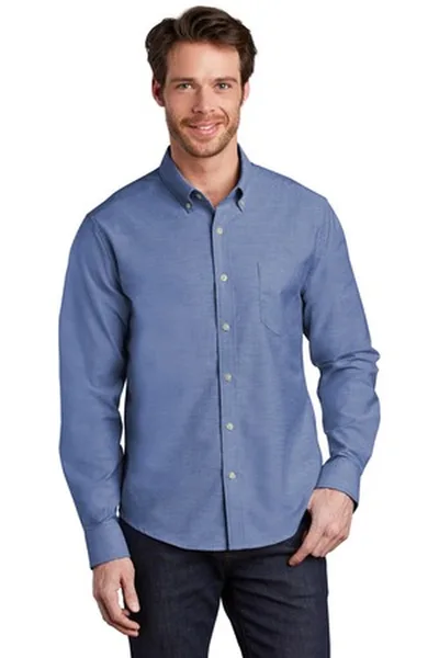Port Authority ® Untucked Fit SuperPro ™ Oxford