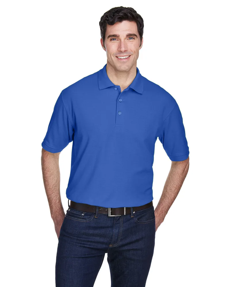 ULTRACLUB Men's Whisper Piqué Polo view 7