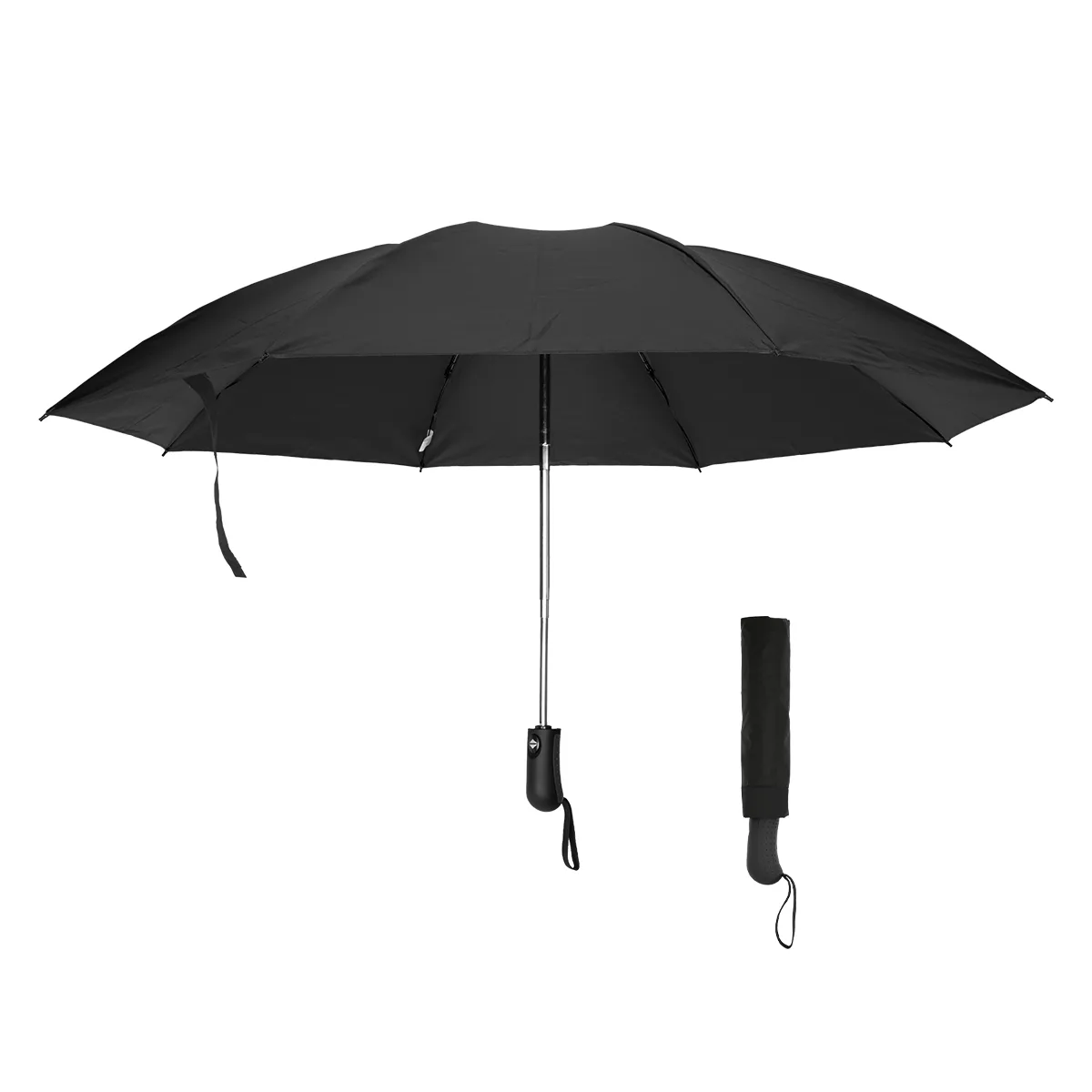 46" Arc Two-tone Rpet Inversion Umbrella view 3