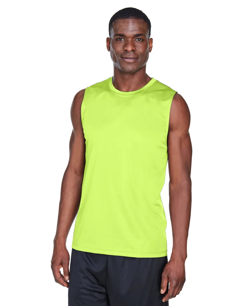 Team 365 Men's Zone Performance Sleeveless Muscle T-Shirt view 2