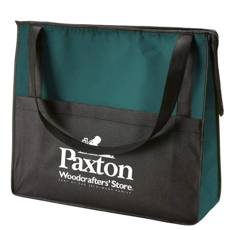 Prescott Non-Woven Zipper Tote Bag view 7