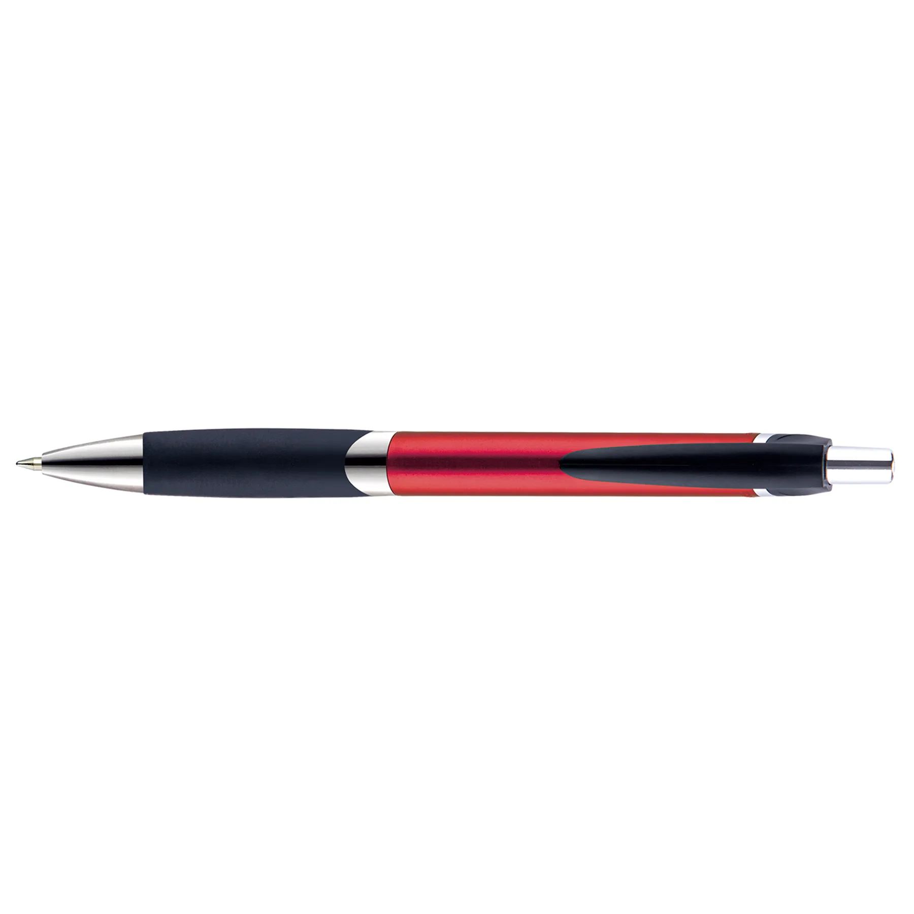 Red/Black/Silver Blank Front View