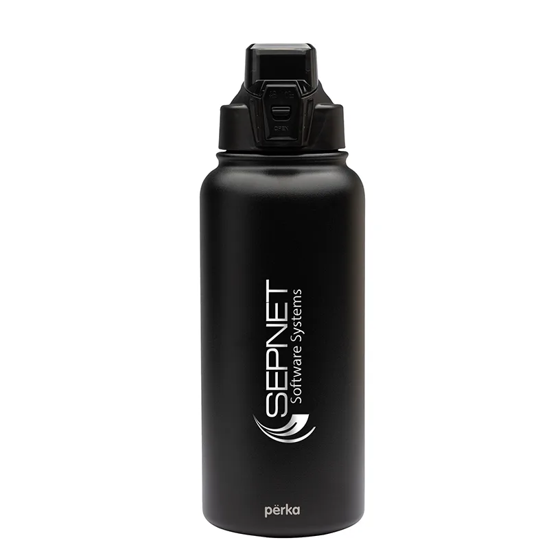 Perka Rex 32 oz. Double Wall, Stainless Steel Water Bottle view 2