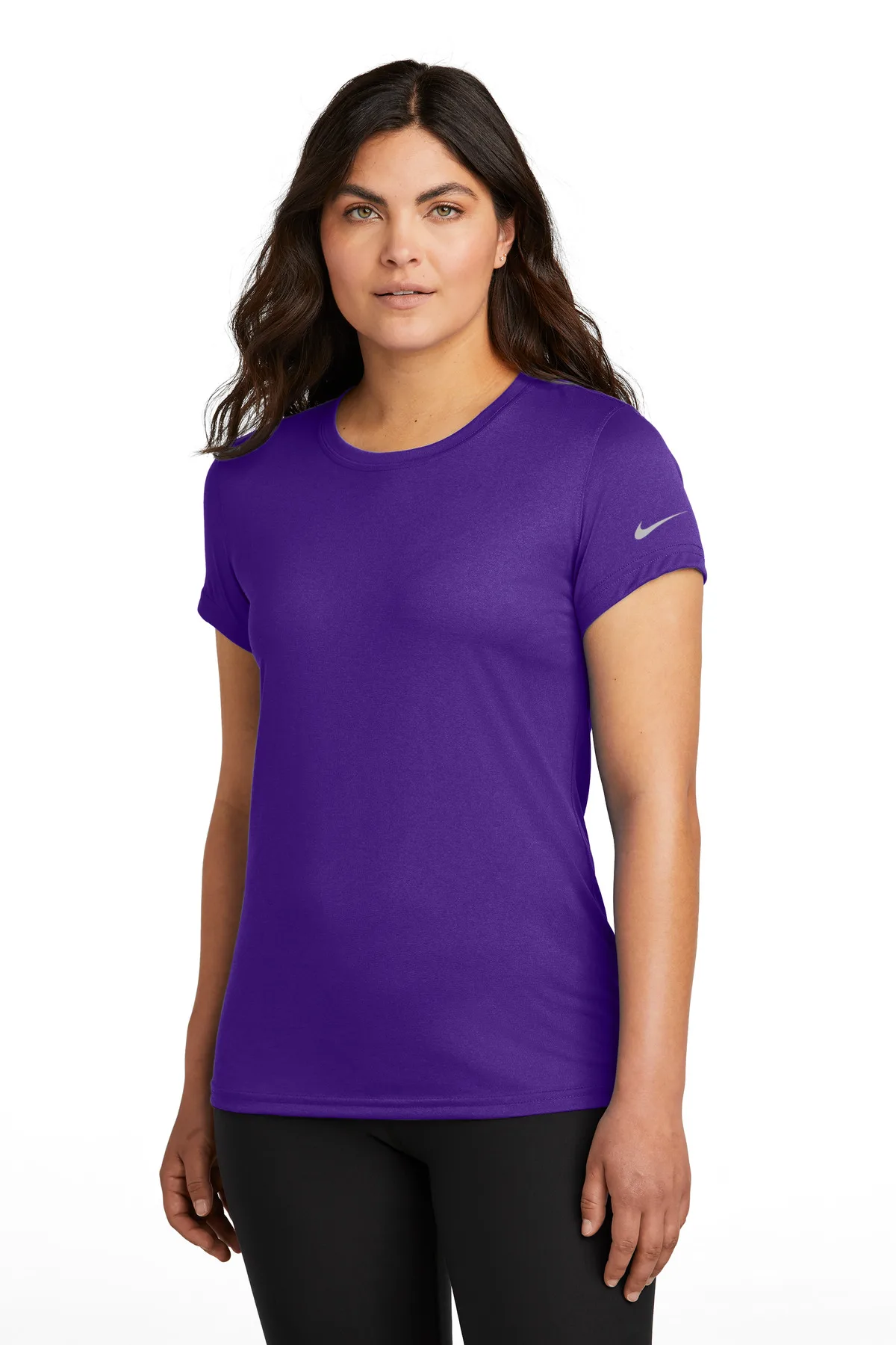 Nike Women's Swoosh Sleeve rLegend Tee view 3