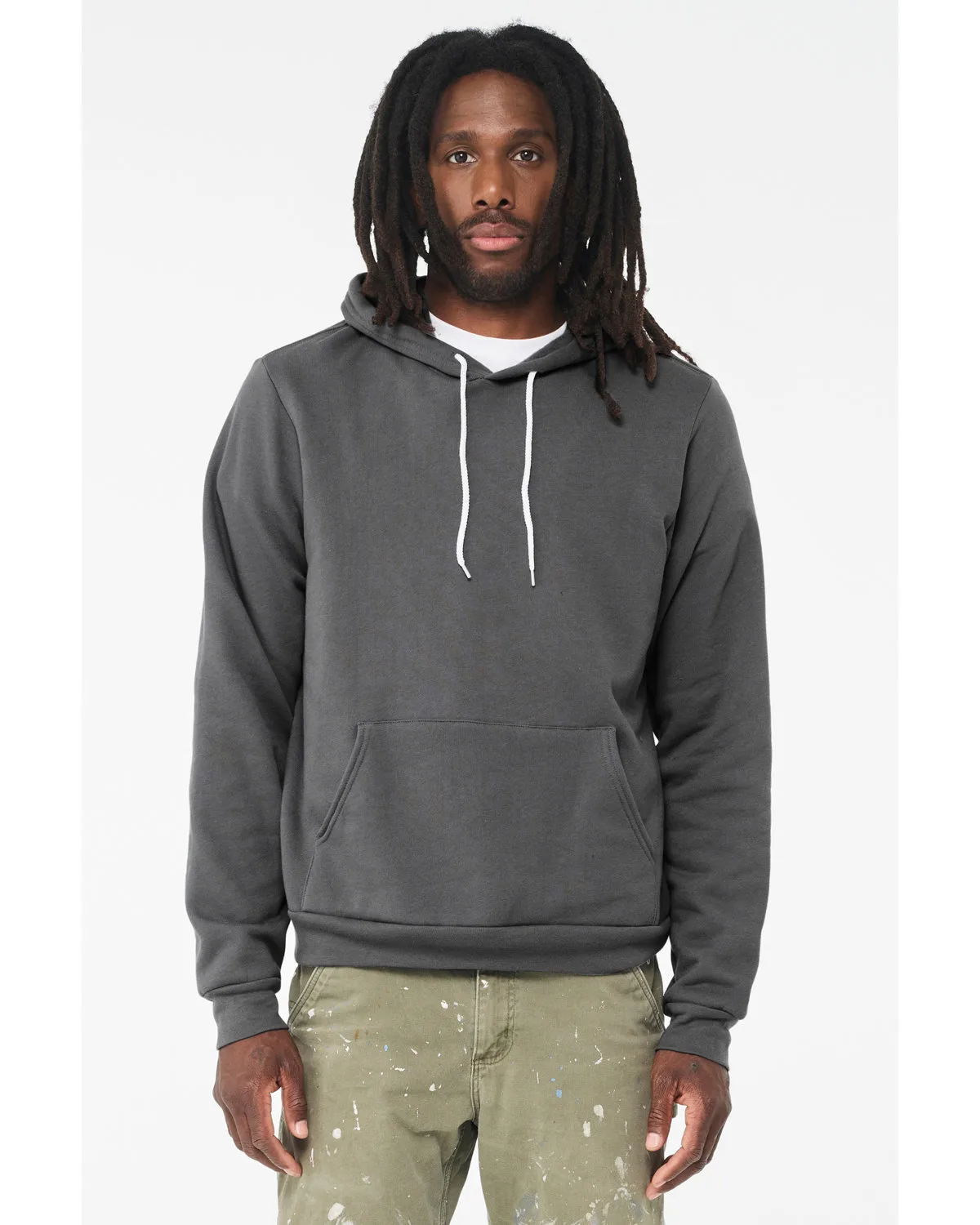 BELLA+CANVAS Unisex Sponge Fleece Pullover Hoodie view 2