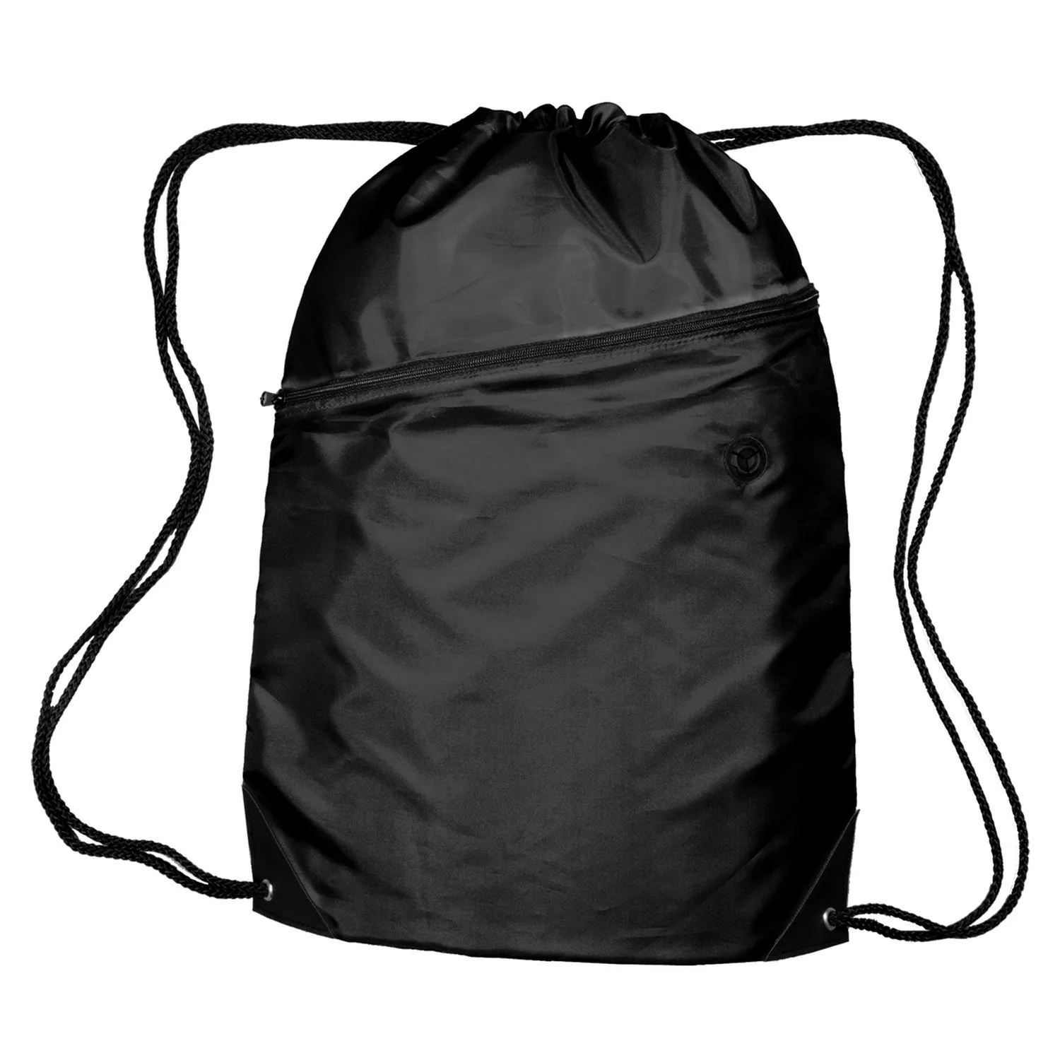 Zippered Sling Bag W/Grommet view 2