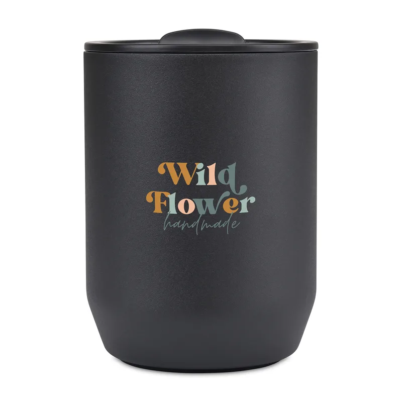 Aviana™ Rowan Recycled Wine Tumbler - 15 Oz. - Black