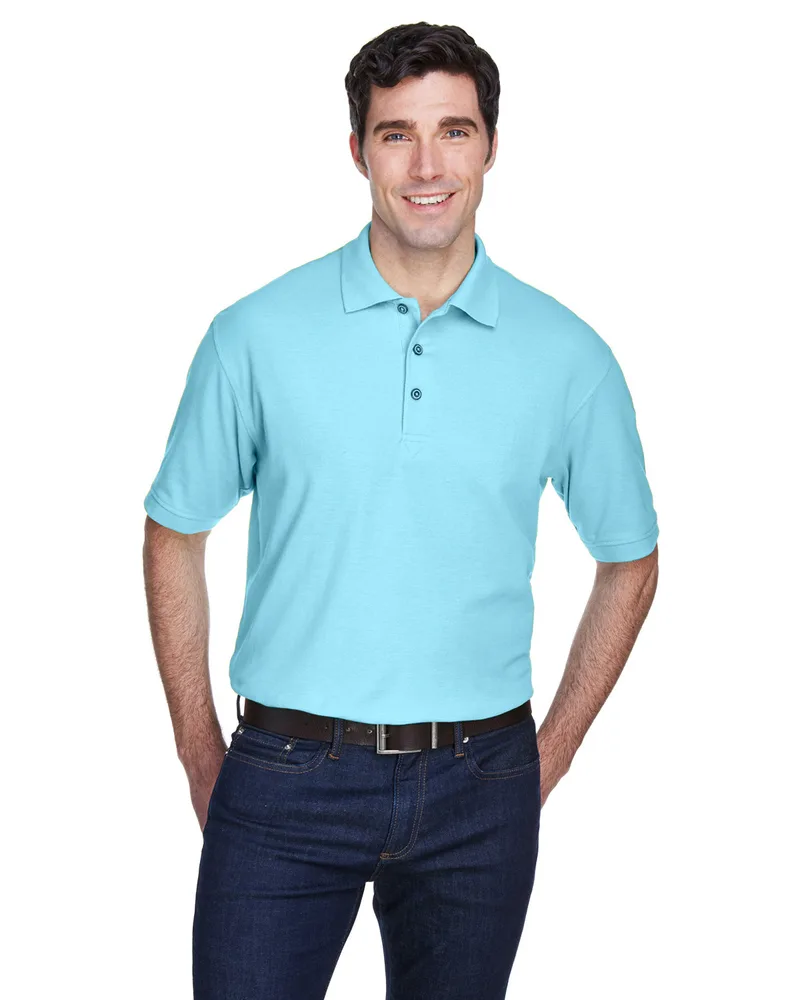 ULTRACLUB Men's Whisper Piqué Polo