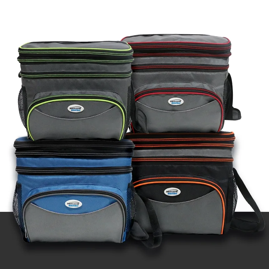 12 Can Cooler Bag w/Hard Plastic Liner