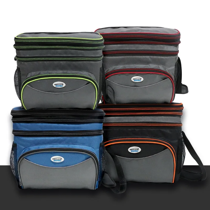 12 Can Cooler Bag w/Hard Plastic Liner