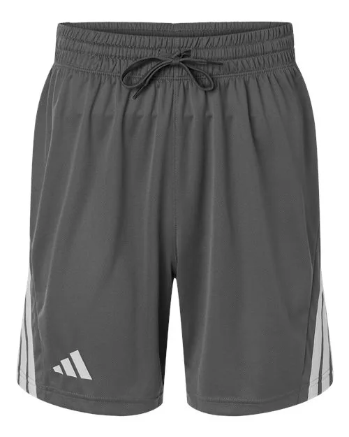 Adidas® Men's 3-Stripes 7" Shorts view 3