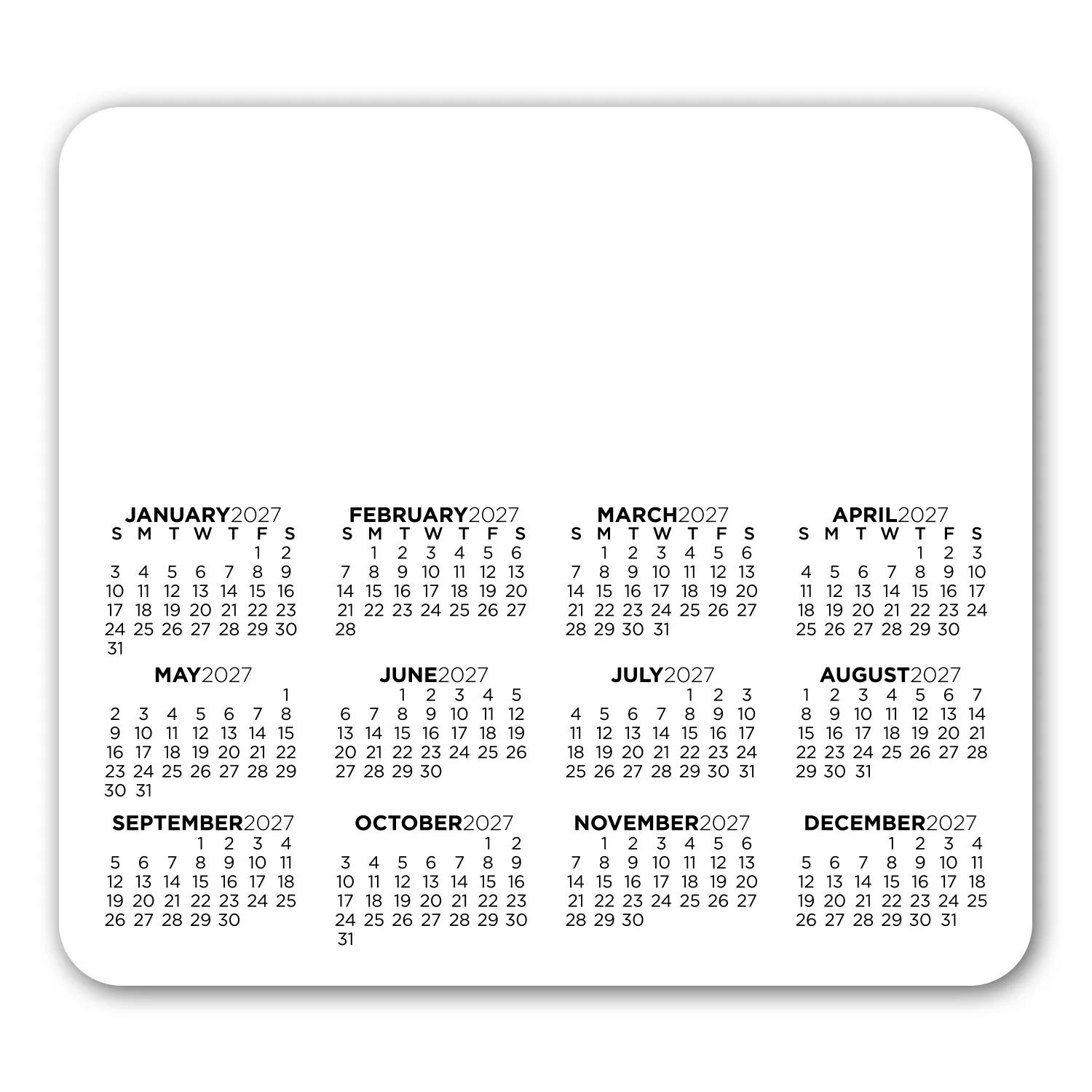 Price Buster Calendar Magnet view 3