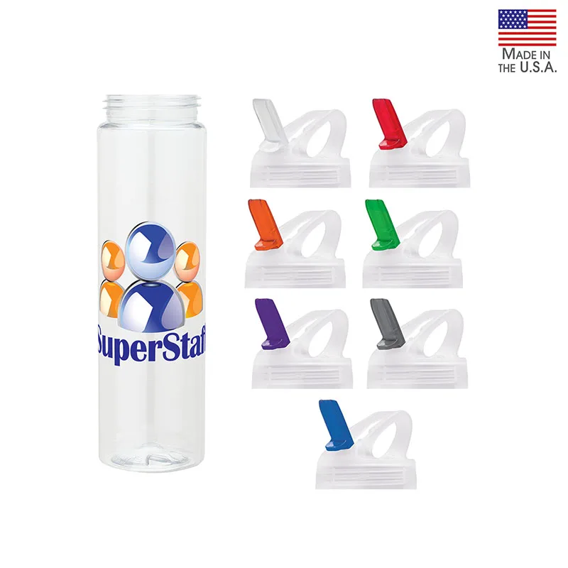 Laguna 32 oz. PET Bottle with Flip Spout