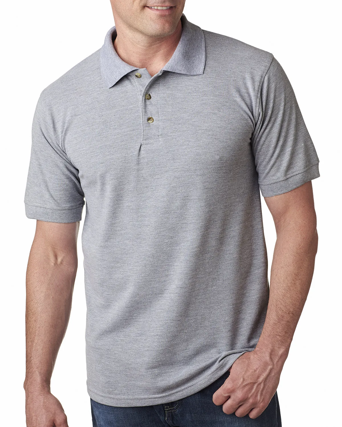 BAYSIDE Adult Piqué Polo view 2