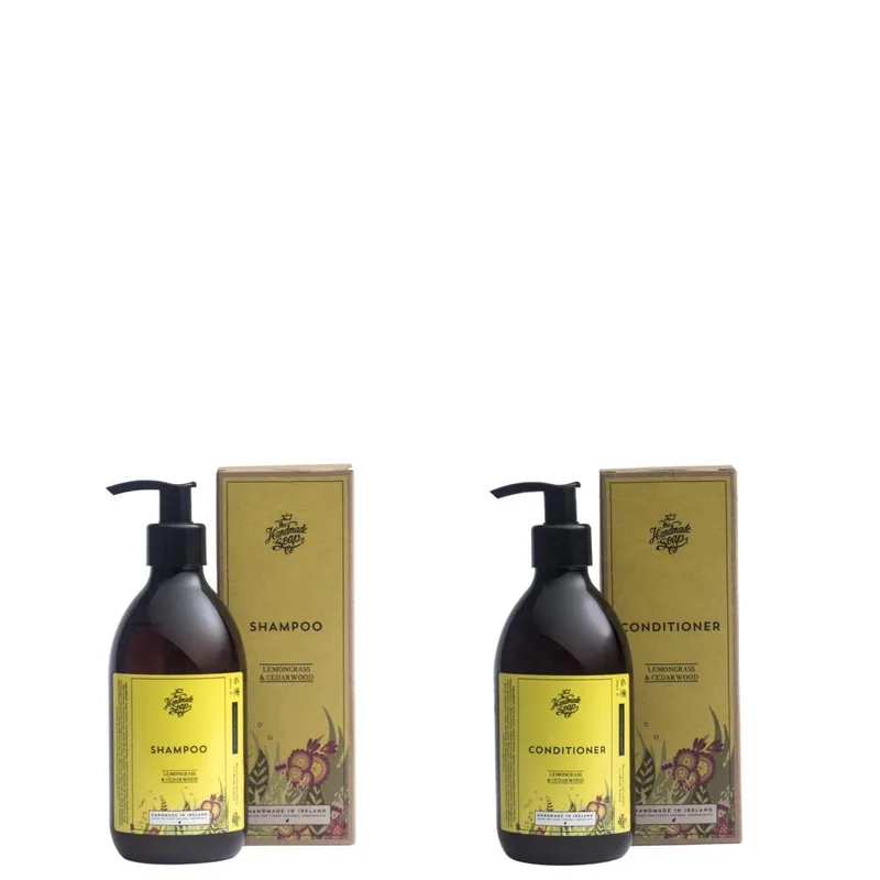 The Handmade Soap Co Shampoo And Conditioner Bundle - Lemongrass And Cedarwood