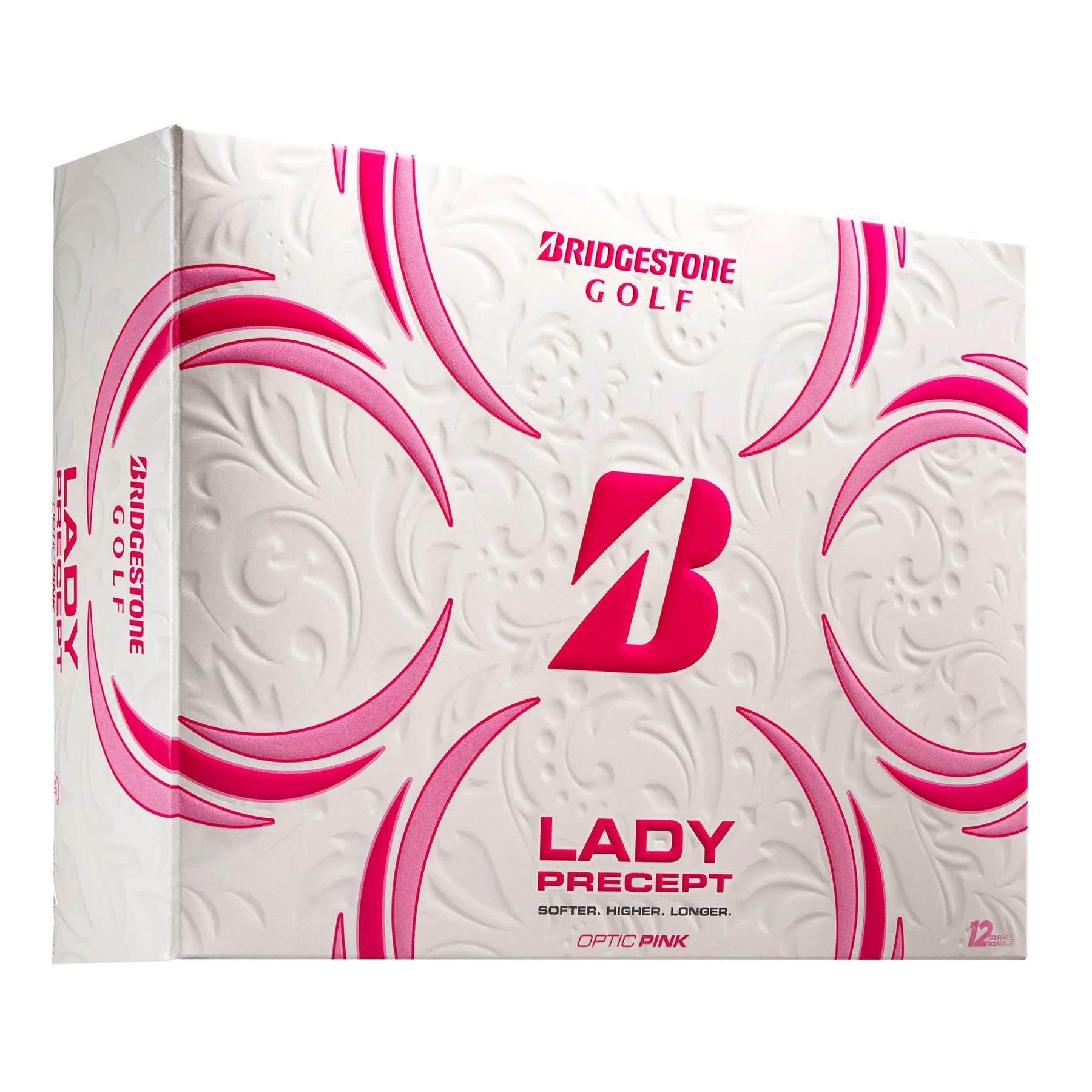 Bridgestone 2021 Lady Precept Golf Balls - Pink