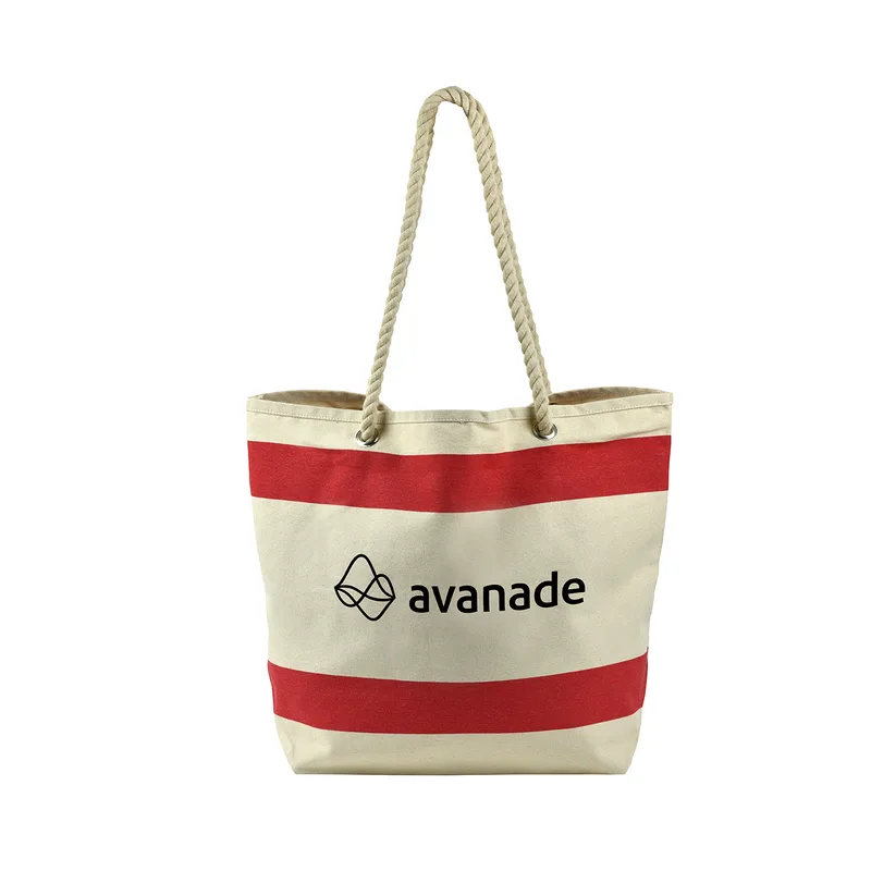 Striped Tote view 4
