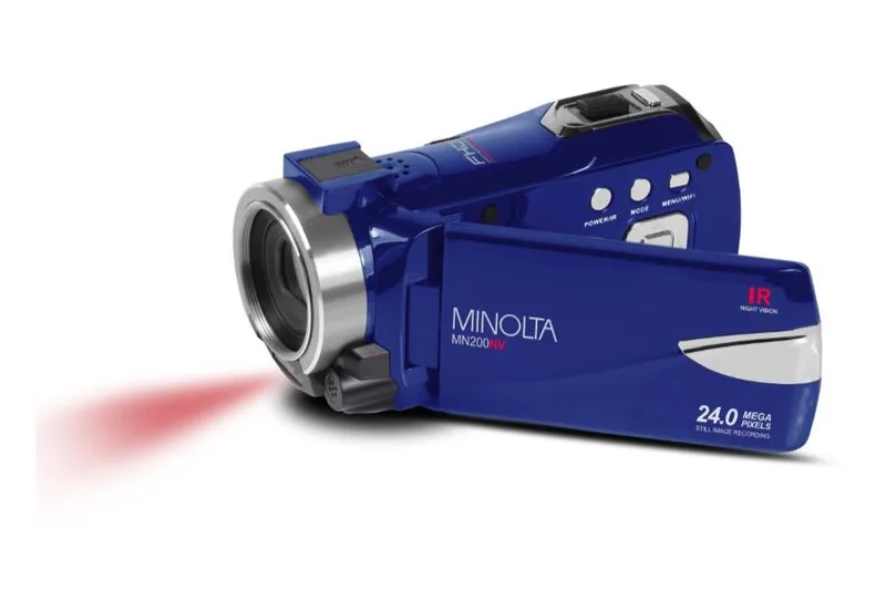 Minolta 1080P Full Hd Night Vision Wifi Camcorder