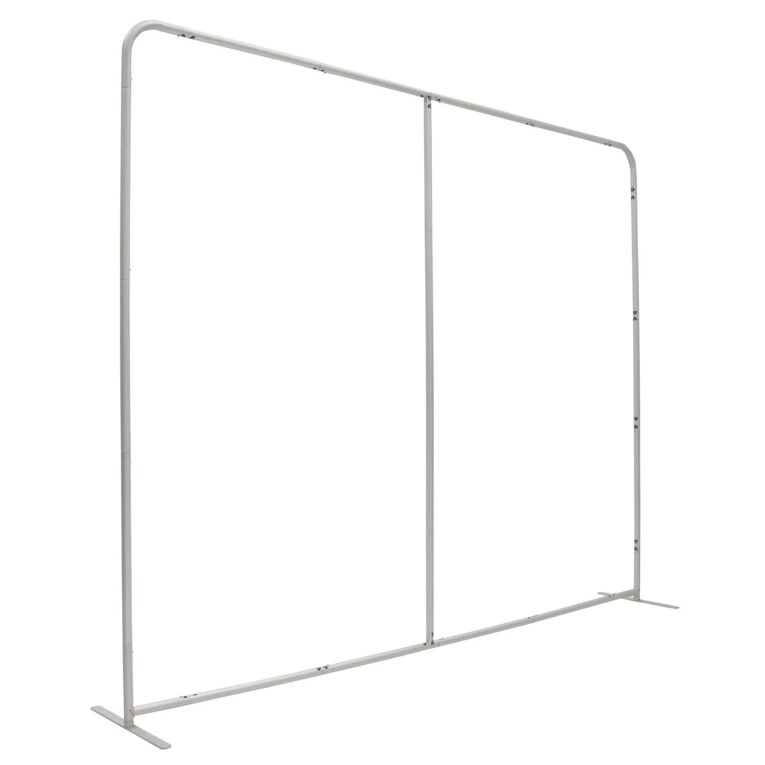 10'W x 90"H EuroFit Straight Wall Plus Hardware Kit view 3