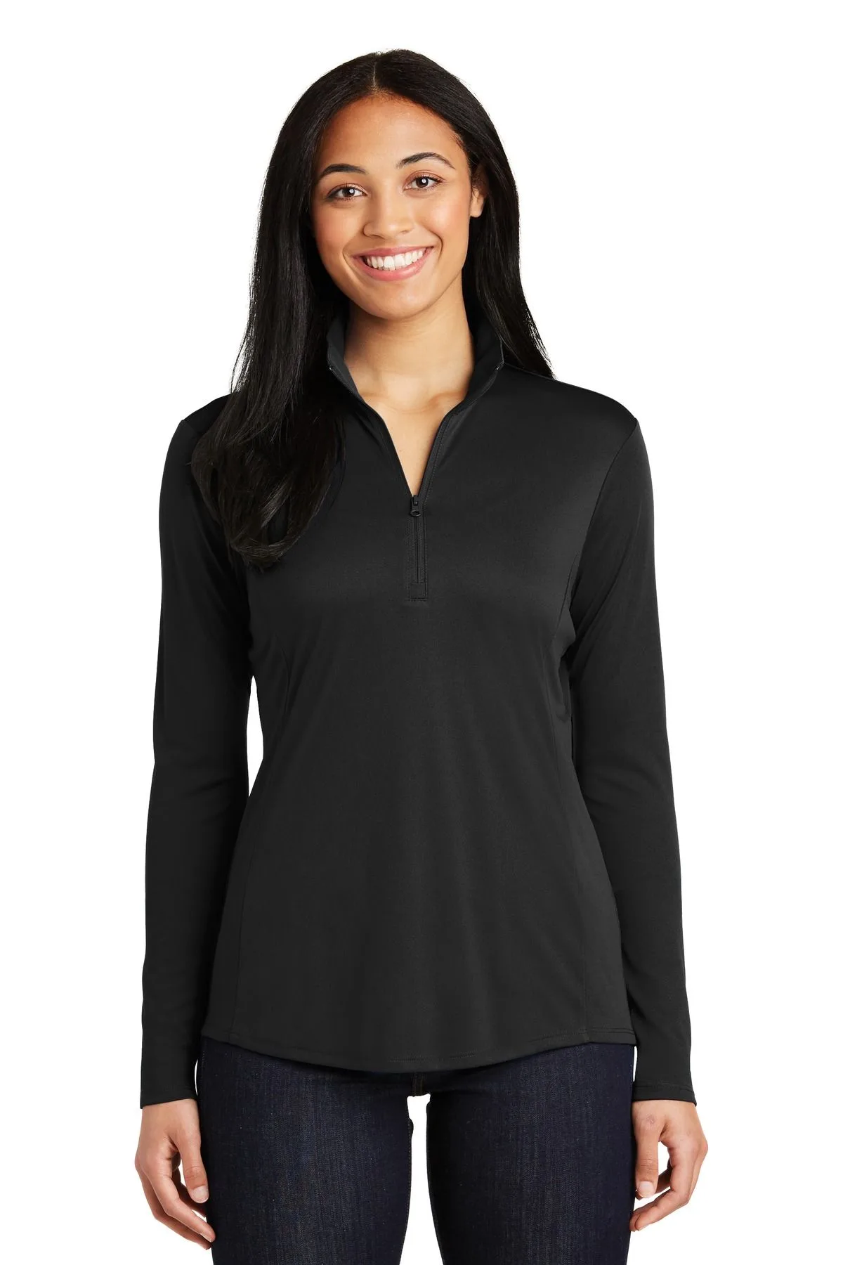 Sport-Tek® Women's PosiCharge® Competitor™ 1/4-Zip Pullover. view 7