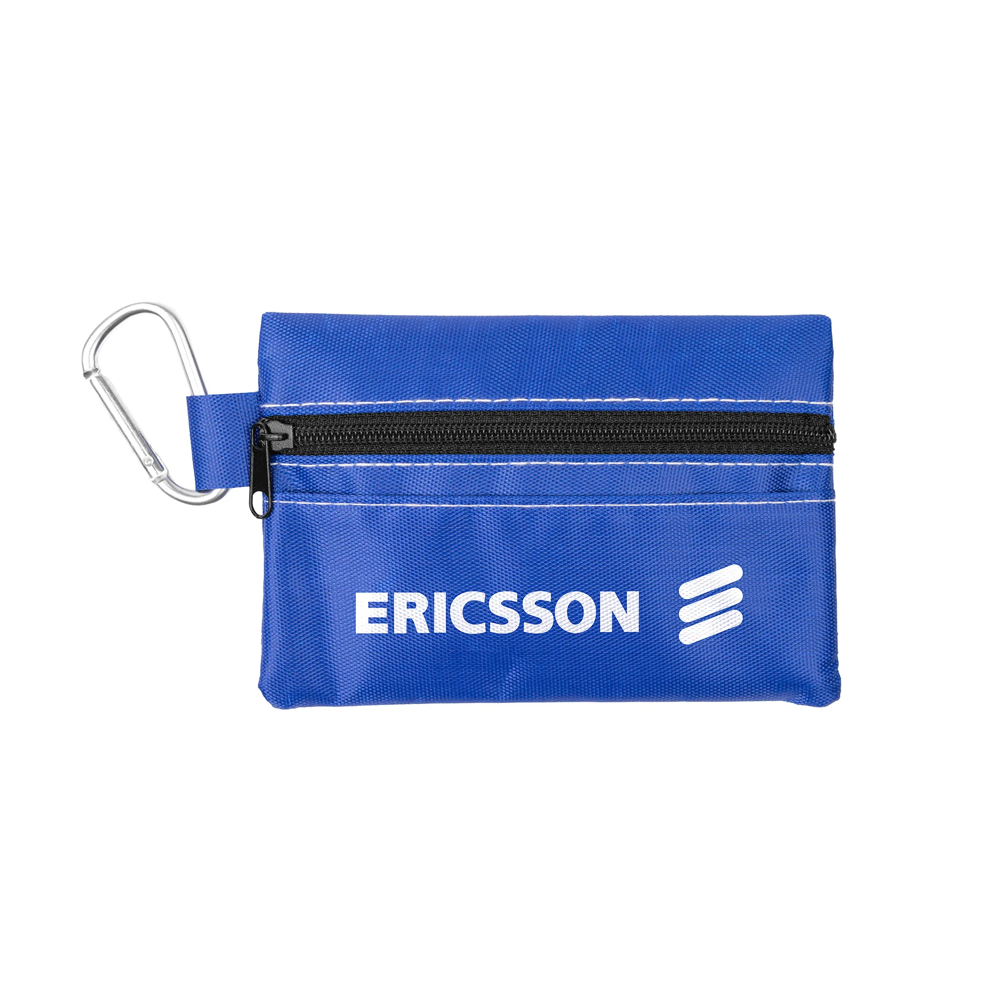 14pc First Aid Kit in Soft Zipper Pouch with Carabiner view 4