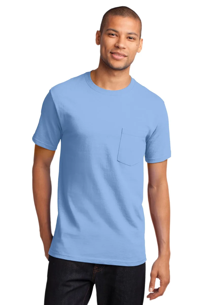 Port & Co™ Essential Pocket Tee. view 6