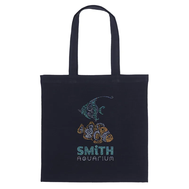 Penny™ R-PET Poly-Cotton Tote - Sparkle (15" x 15")