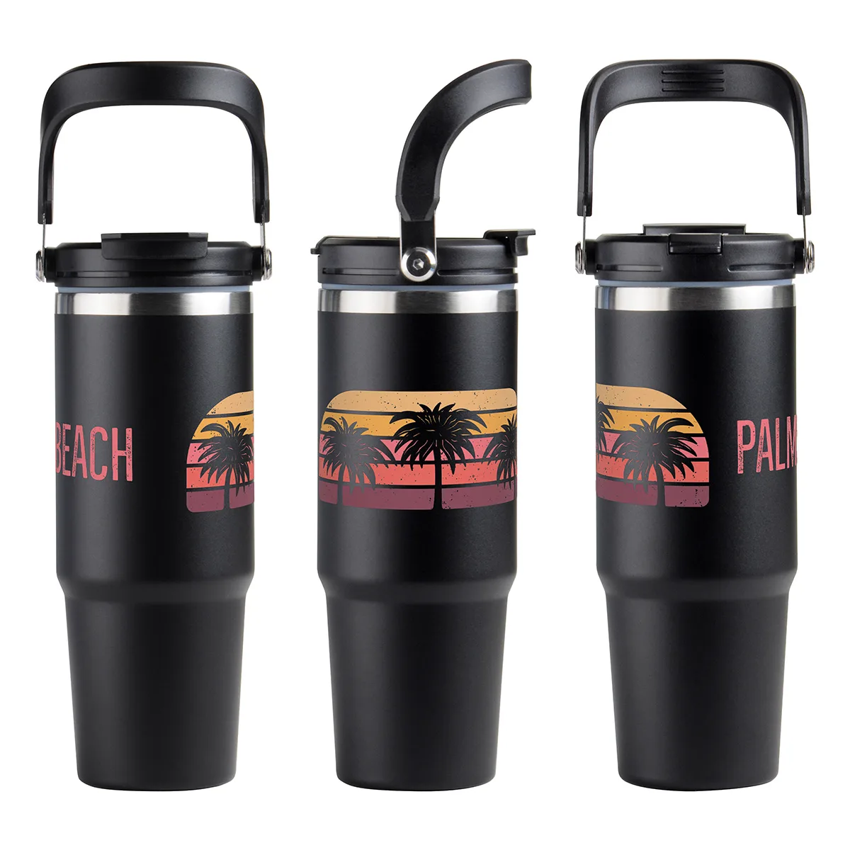 SENSO® Venture DuoFlow 30 oz Vacuum Insulated Stainless Steel Travel Tumbl view 3