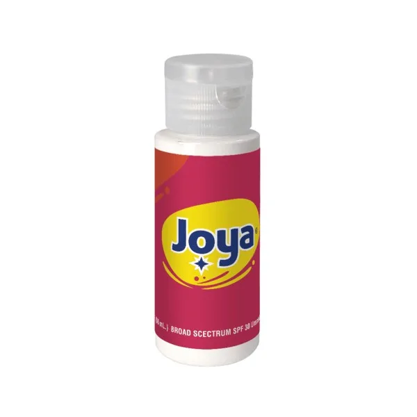 2 oz. SPF 30 Sunscreen in Clear Cylinder Bottle with Clear Flip Top view 2