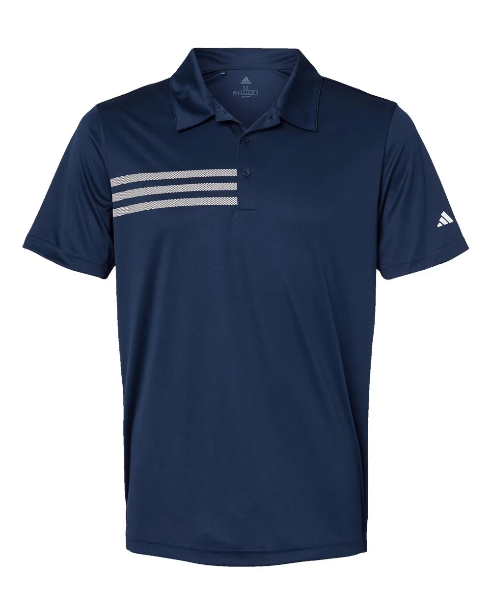 Adidas® 3-Stripes Chest Polo Shirt view 3