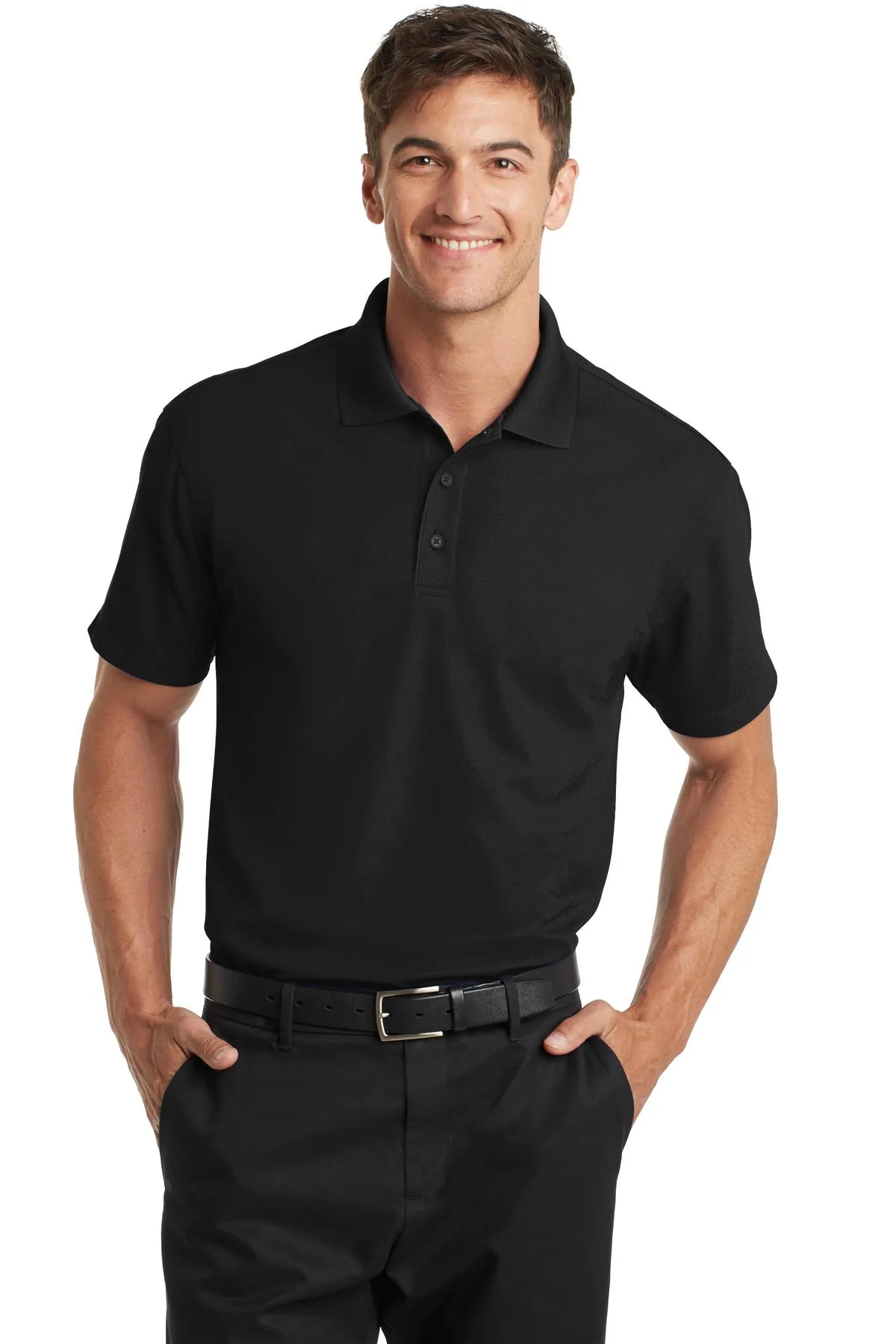 Port Authority® Dry Zone® Grid Polo. view 2