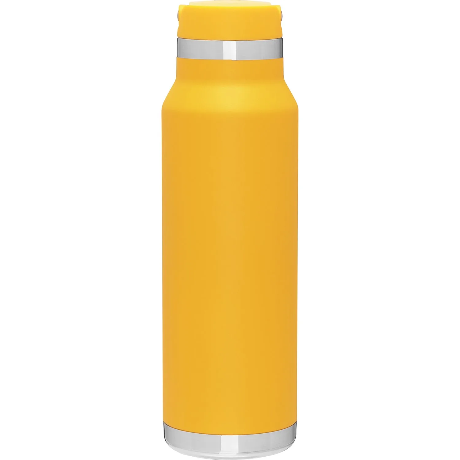 25 oz h2go Voyager Water Bottle (Matte Wheat) view 2
