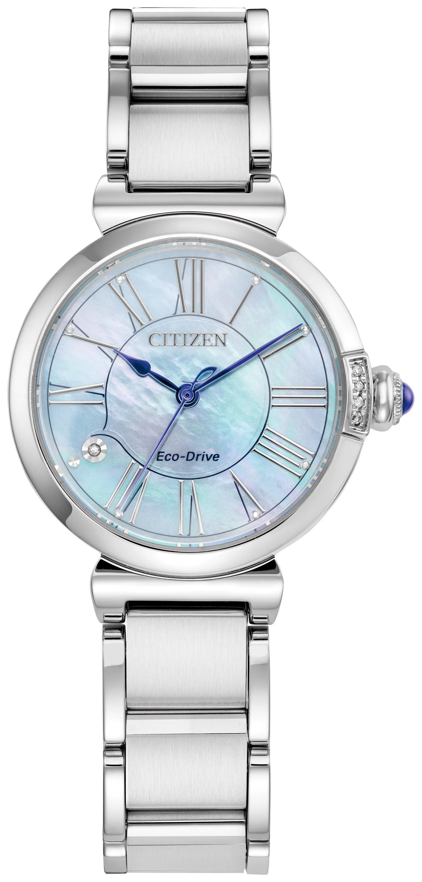 Citizen Watch Ladies' Maybell Stainless Steel Bracelet Watch Mop Dial