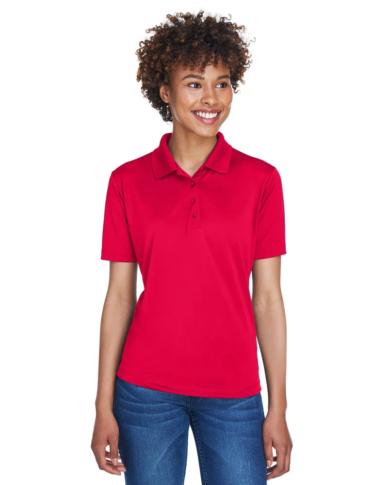 ULTRACLUB Ladies' Cool & Dry 8-Star Elite Performance Interlock Polo view 5
