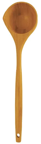 14" Bamboo Ladle Lambootensil view 2