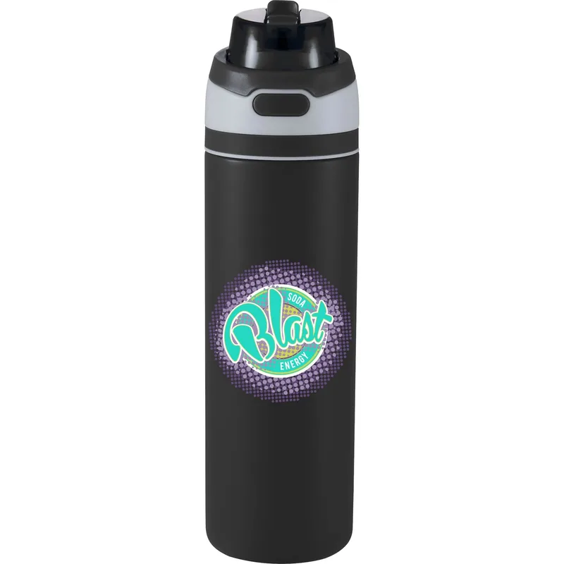 Elvin 28oz Recycled Stainless Flip Straw Bottle