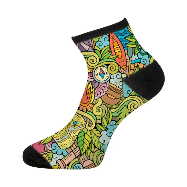 IMPORT Custom Mid-Rise Sport Style Sock view 2
