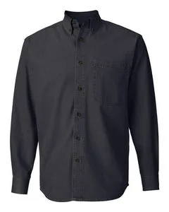 Sierra Pacific Long Sleeve Denim Shirt view 2