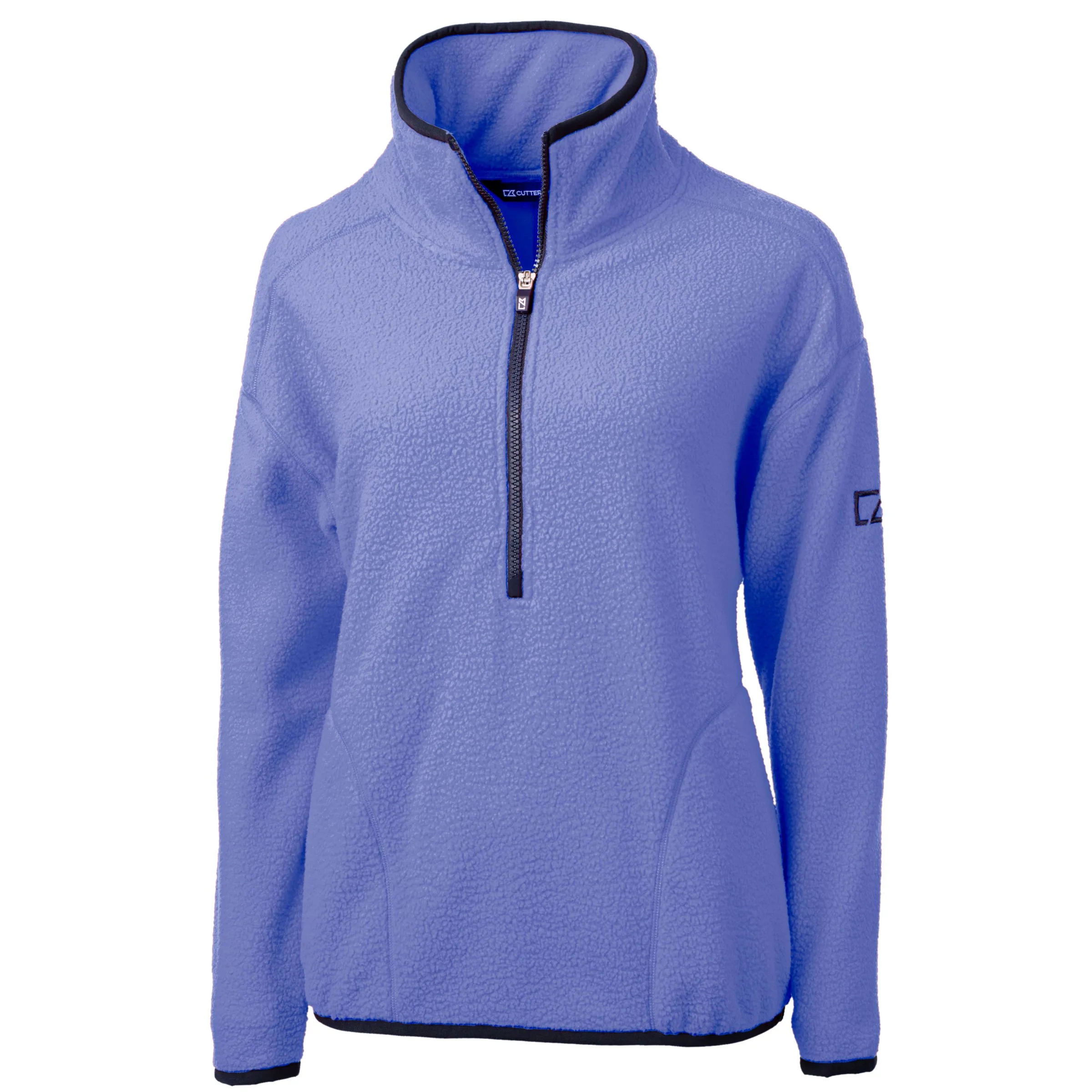 Cutter & Buck Cascade Eco Sherpa Womens Fleece Pullover Jacket view 2