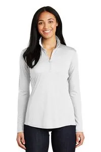 Sport-Tek® Women's PosiCharge® Competitor™ 1/4-Zip Pullover.