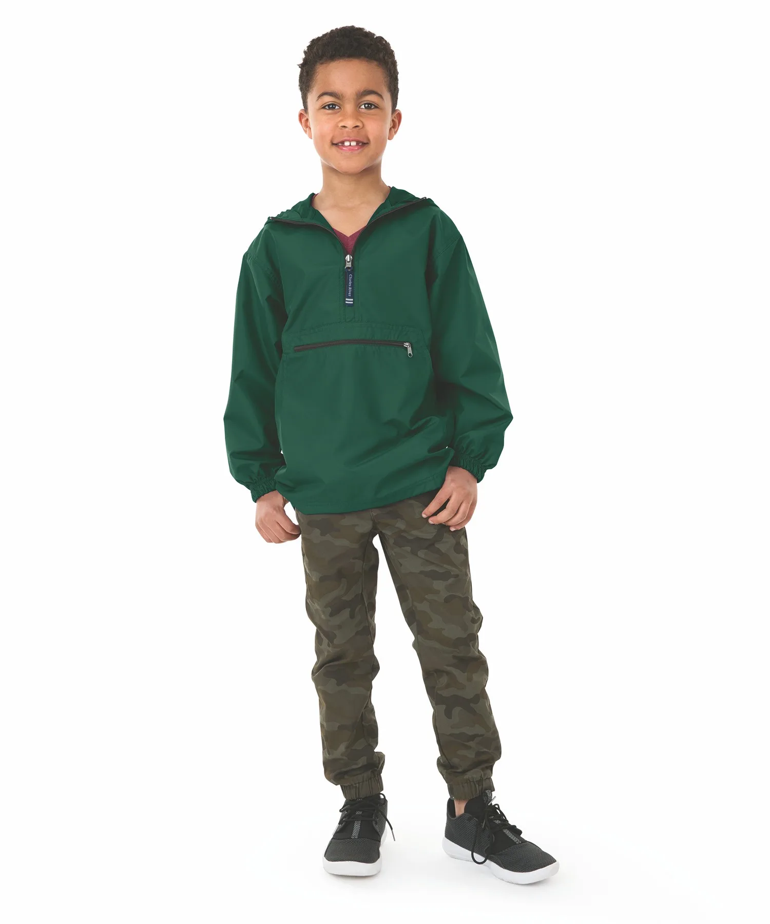 Youth Pack-N-Go Pullover Jacket view 2