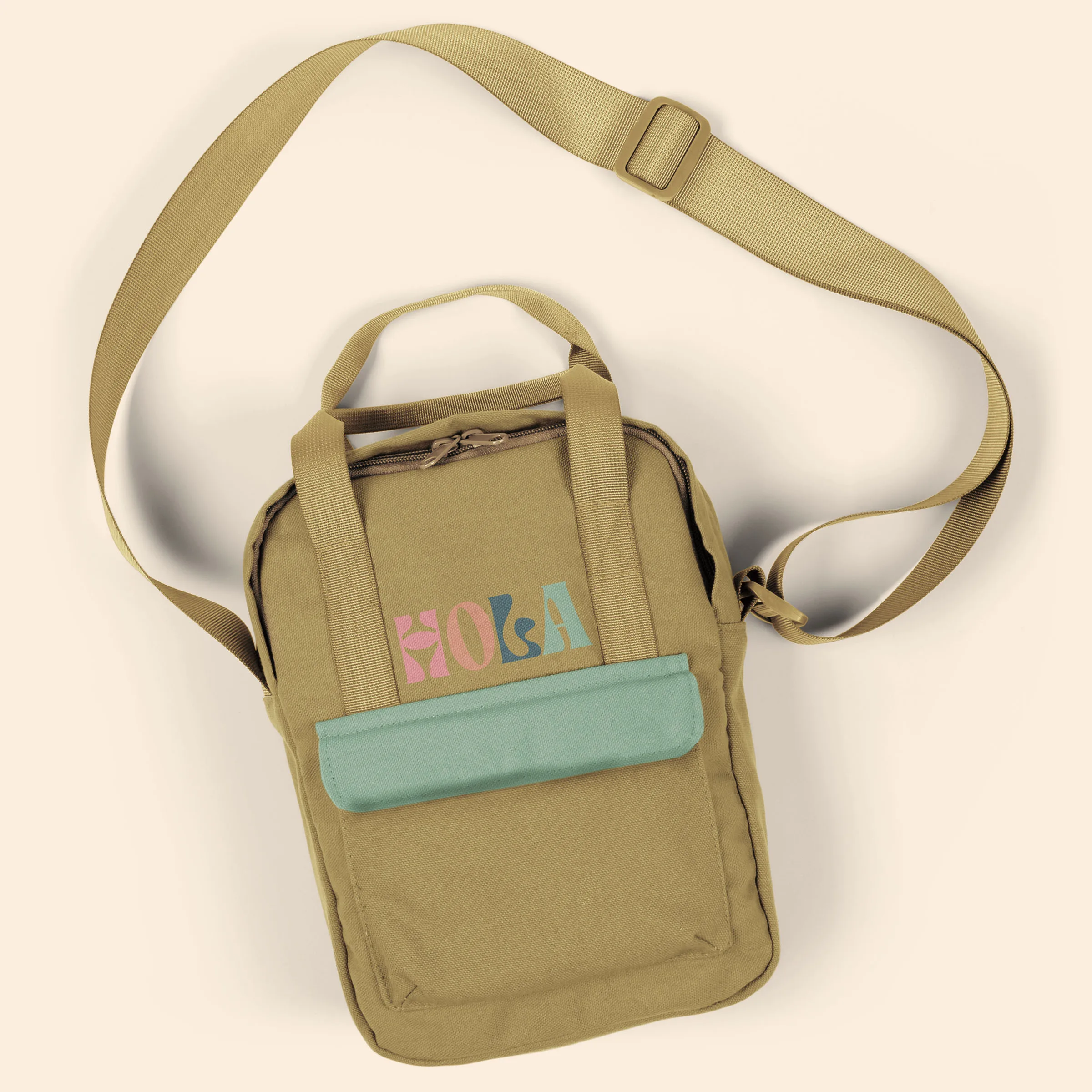 Mini Backpack Crossbody - 4cp Pigment Dyed Canvas view 2