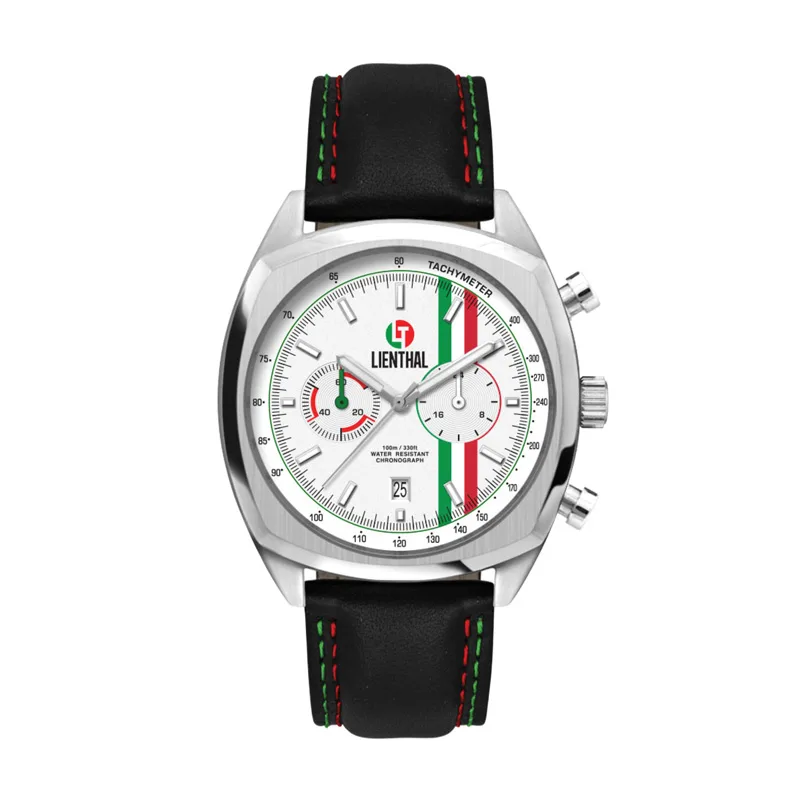 42mm, Ss, Silver Case, Chrono Mvt, Dte