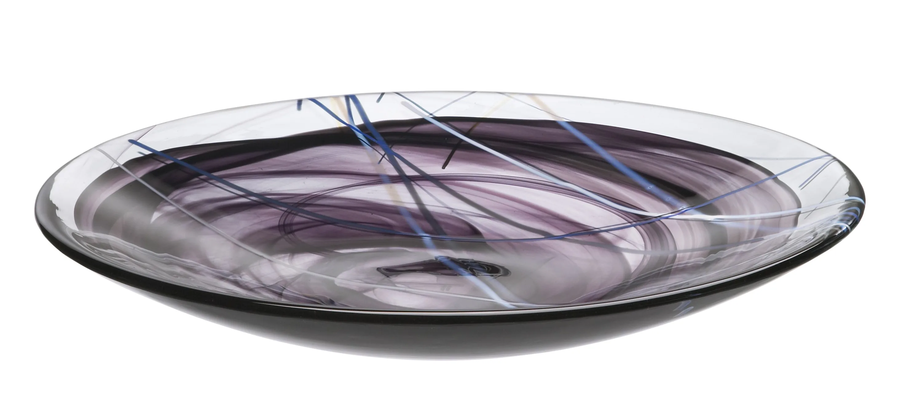 Kosta Boda Contrast - Platter Black