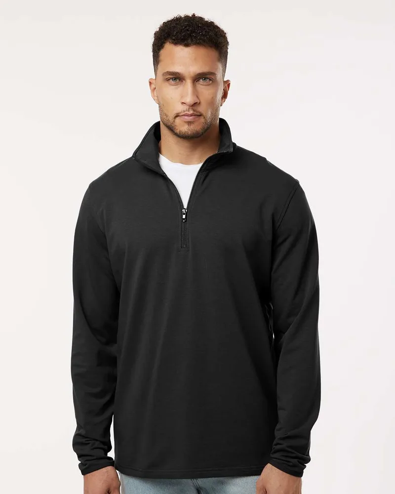 Independent Trading Co.® Men's Perform Quarter-Zip Pullover Sweatshirt
