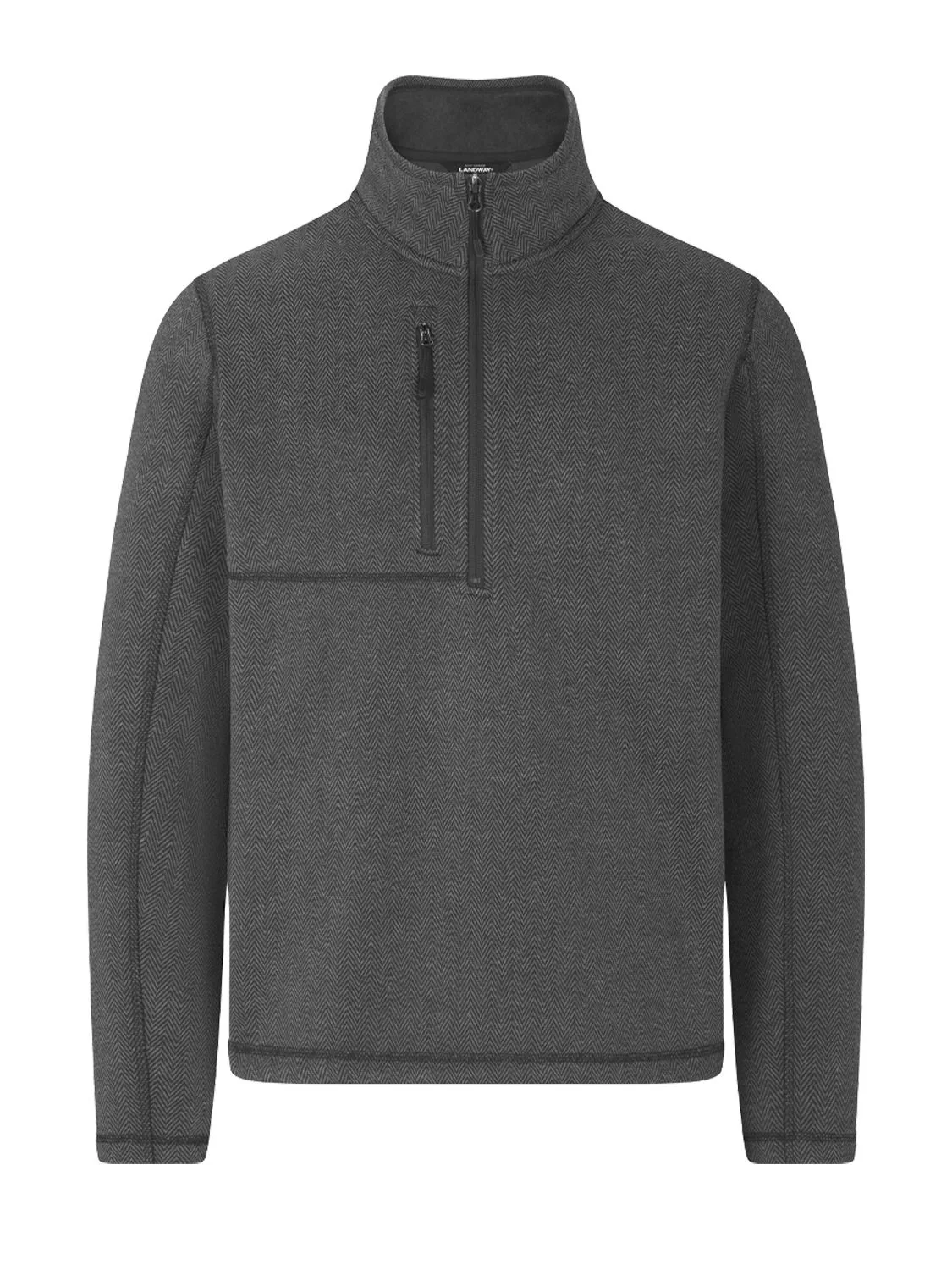 Grey Herringbone