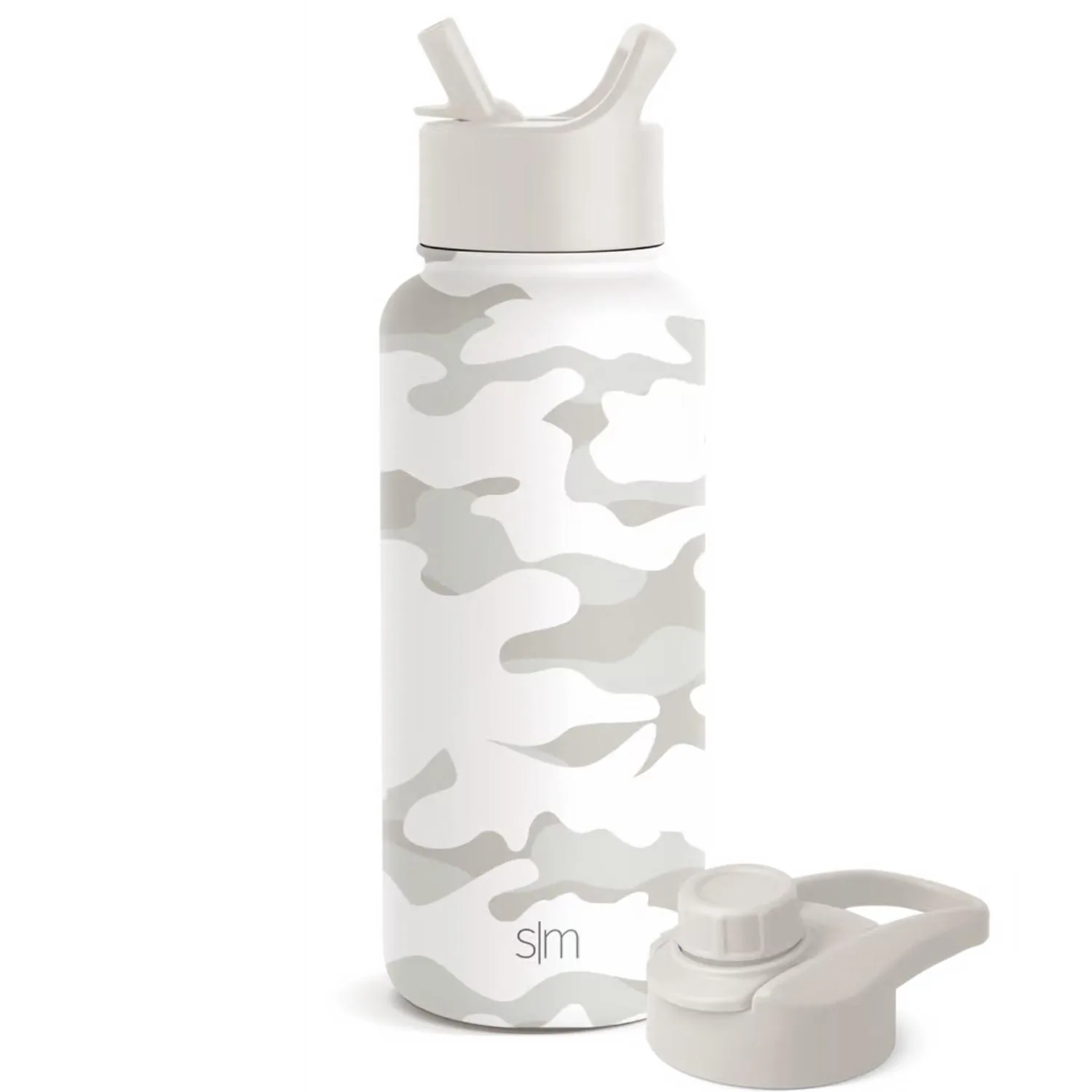 32 oz Simple Modern® Stainless Steel Insulated Summit Water Bottle w/ Straw Lid view 4