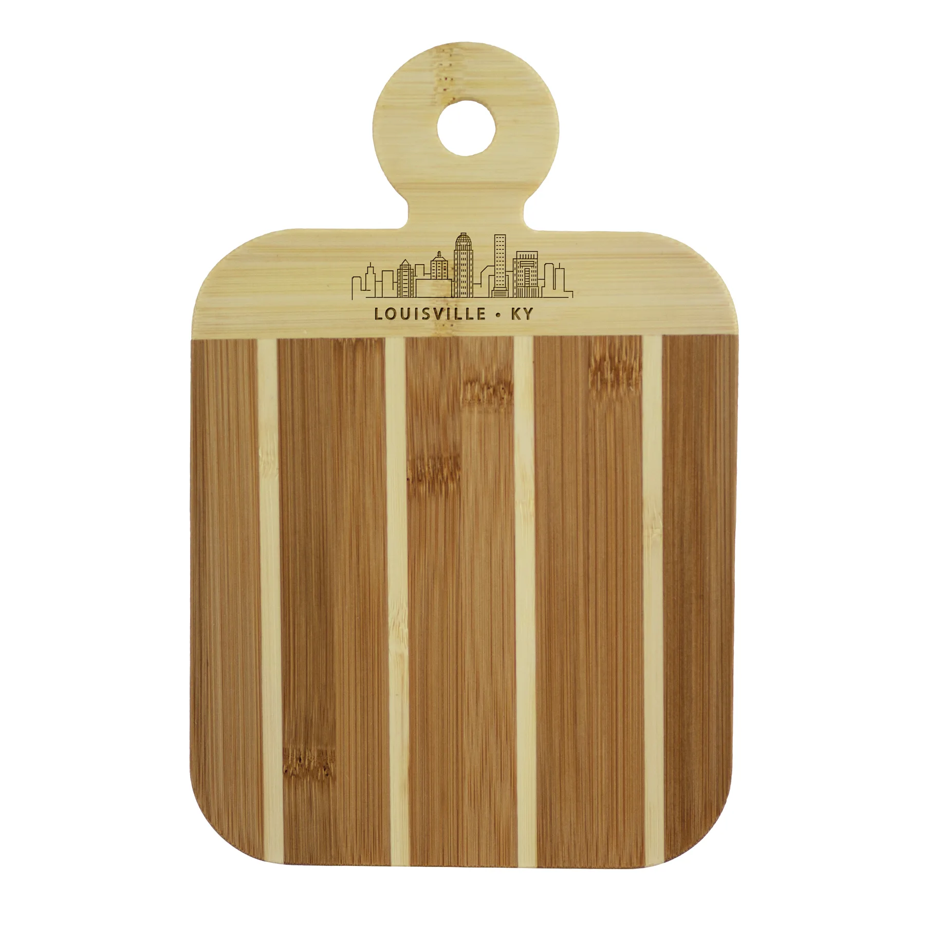 Striped Paddle Louisville City Skyline Board