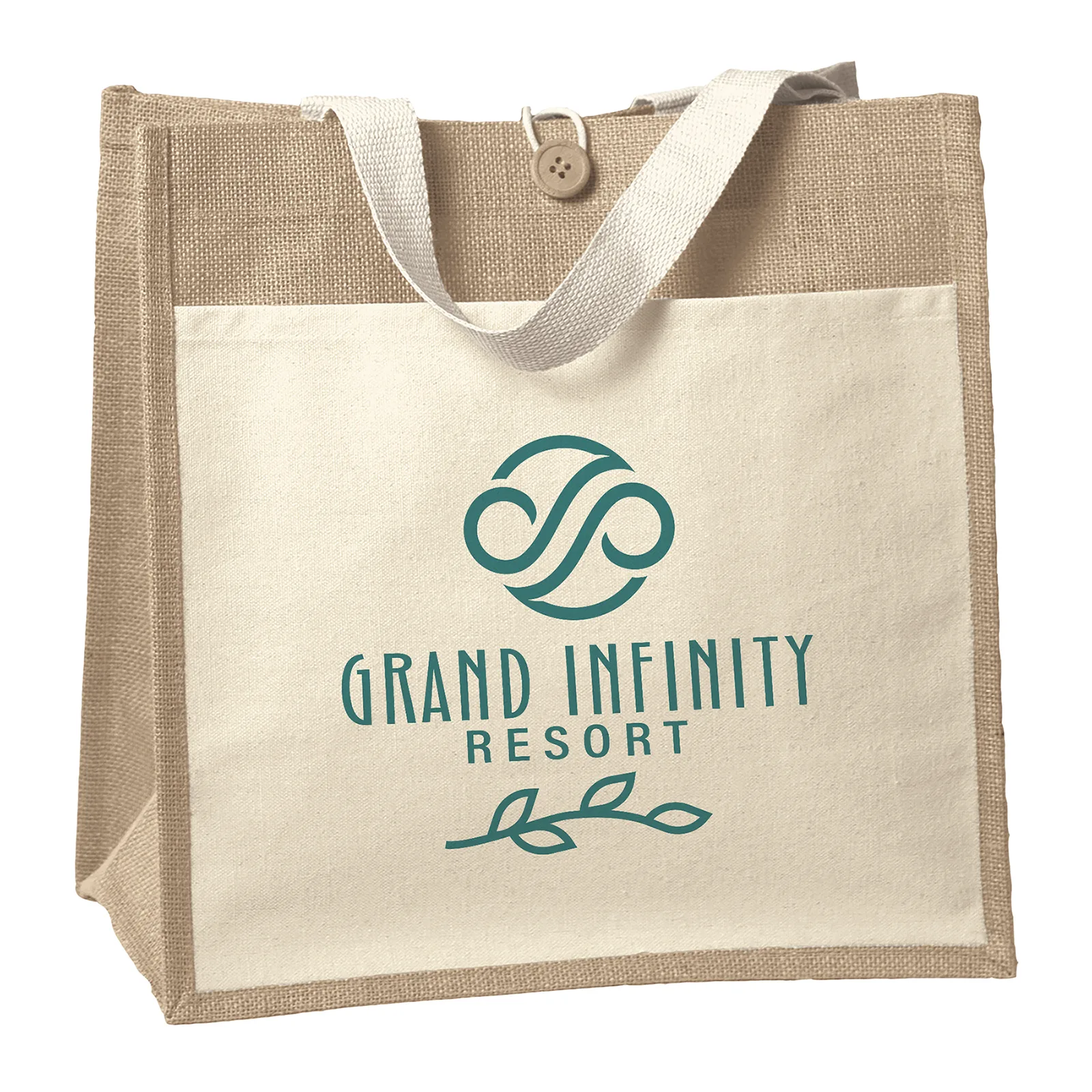 Natural Tan/Beige Logo