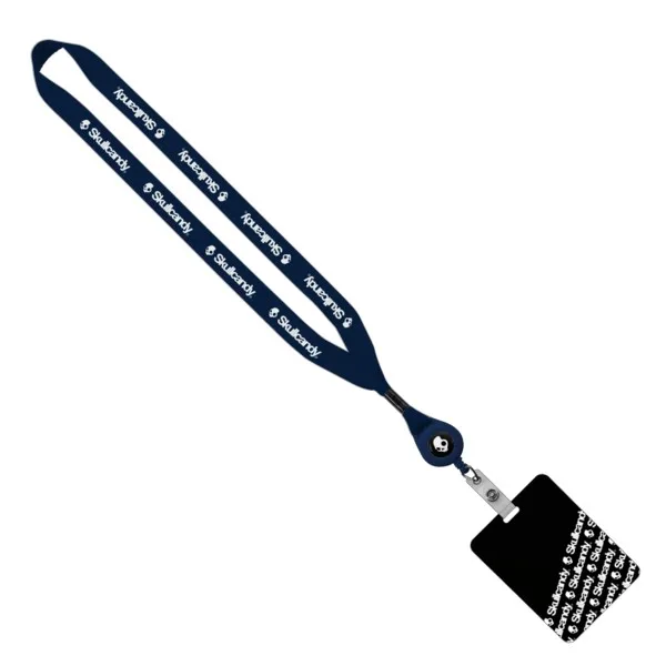 3/4" Retractable Lanyard with 3" x 4" ID Badge